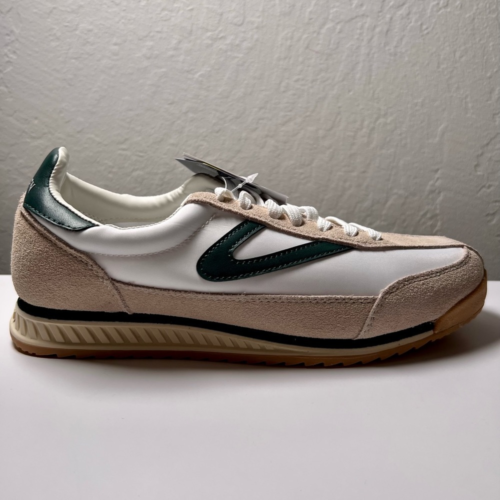 Tretorn Rawlings 3.0 white and green shoes